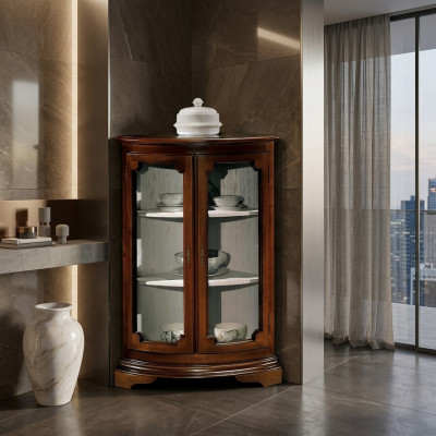 Vitrine laden Vitrine laden Kasten Glas Design Kast Barok Rococo