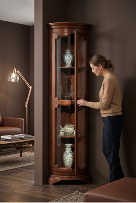 Vitrine commodes vitrine commodes kasten glas designer kast hoek nieuw