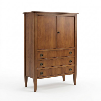 Kast Bar Barkast Vitrine Woonkamer Designer Plank Meubels Hout Huis Muur