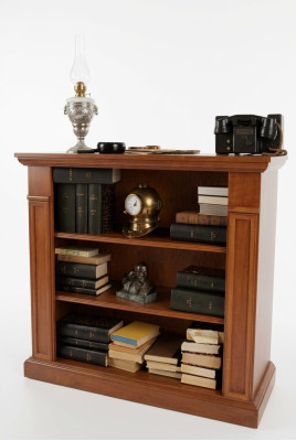 Boekenkast Vitrine Vitrinekast Klassieke Kast Boekenkast Hout Nieuw