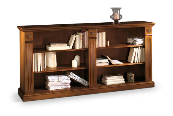 Boekenkast vitrine Vitrinekast Klassieke kast Kast Kasten Hout XXL