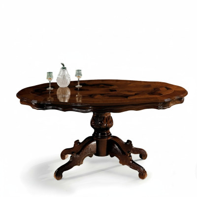 Klassieke salontafel Tafel Woonkamer tafels Barok Houten salontafels Koffie