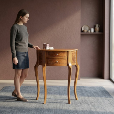 Console tafel Houten tafel Console Luxe Console tafels Design tafels Laden