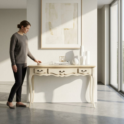 Console tafel ontwerp Houten tabel Console Sideboard Luxe Tafel Sideboard Consoles