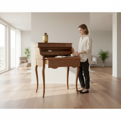 Barok bureau schrijftafel Edel houten tafels Rococo antieke stijl meubelen Italië