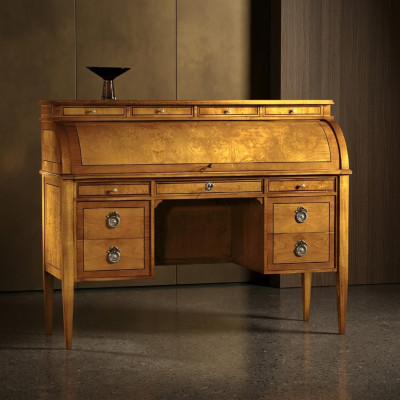 Tafels bureau tafel kantoortafel edel hout barok rococo antiek stijl meubels meubels