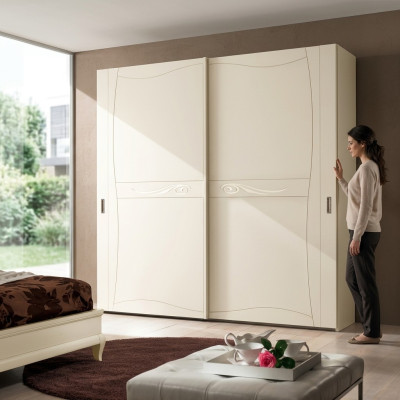 Kledingkast Slaapkamer Houten Kast Stijl Kasten Meubels Inrichting Italië