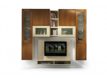 Woonkamer rtv muurkast plank tv houten kasten vitrinekast wandrekken Italië Nieuw Woonkamer tv-wandkast plank tv-houten kasten vitrinekast wandrekken Italië Nieuw