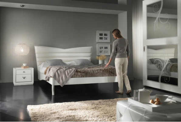 Slaapkamerbed nachtkastje set groep tweepersoonsbedden bedden nieuw set 3-delig.