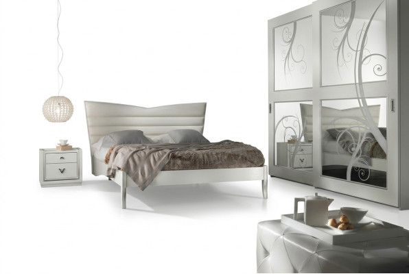 Slaapkamerbed nachtkastje set groep tweepersoonsbedden bedden nieuw set 3-delig.