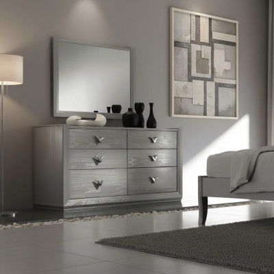 Ladenkast Spiegelset Houten Designercommodes Kast Plank Italiaanse Set 2-delig.