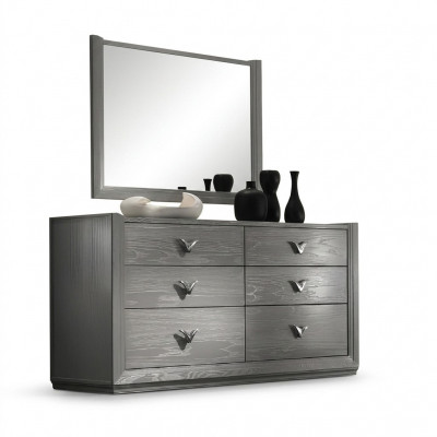 Ladenkast Spiegelset Houten Designercommodes Kast Plank Italiaanse Set 2-delig.