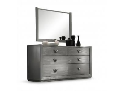 Ladenkast Spiegelset Houten Designercommodes Kast Plank Italiaanse Set 2-delig.