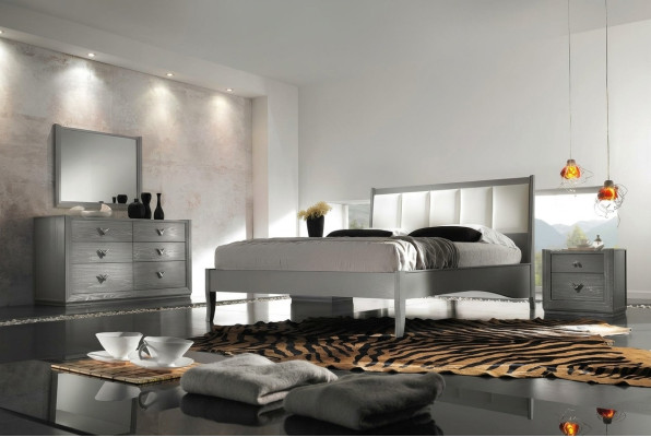 Slaapkamer Bed Nachtkastje Commode Spiegel Garnituur Groep Dubbel Nieuw Set 5-delig