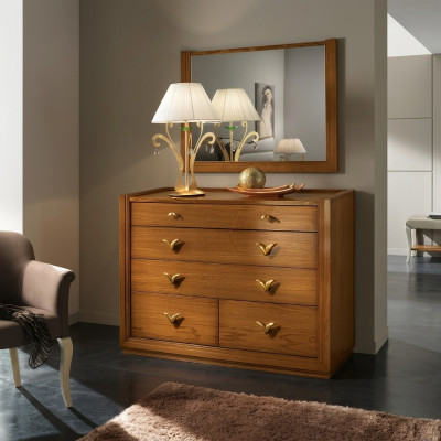 Ladenkast Spiegel Set Groep LadenConsole Houten Kast Plank Nieuw Set van 2 stuks