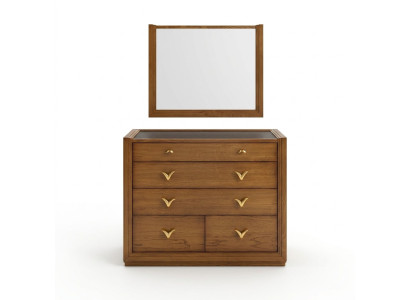 Ladenkast Spiegel Set Groep LadenConsole Houten Kast Plank Nieuw Set van 2 stuks