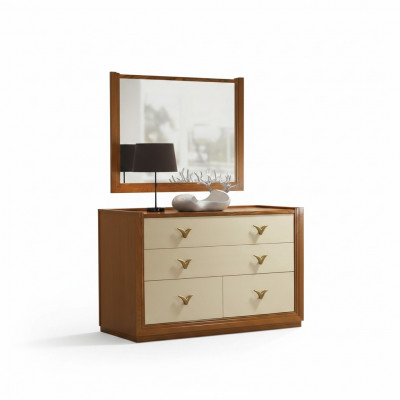 Garnituur Set 2-delig. Ladenkast Spiegel Ladekast Groep Console Kasten Modern Nieuw