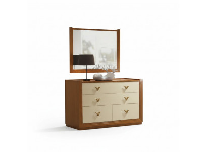 Garnituur Set 2-delig. Ladenkast Spiegel Ladekast Groep Console Kasten Modern Nieuw