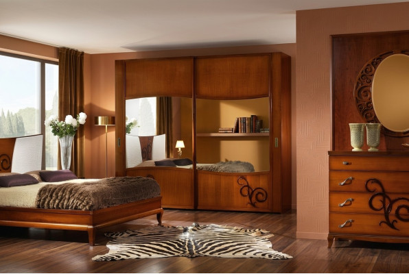 Kledingkast, wandkast met schuifdeuren, kasten, modern slaapkamer