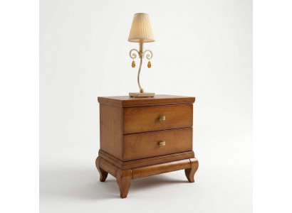 Nachtkastje 2 laden Bijzettafel Nachtkastje Bureau Console Hout Design