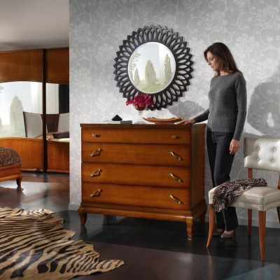 Ladekast Kast Luxe ladenkast kast Regaal Console Meubels Houten kast Italië Nieuw