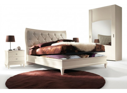 Slaapkamer Bed Nachtkastje Tweepersoonsbed Moderne bedframe Beddengoed Set 3-delig.