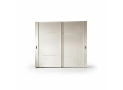 Kast kledingkast met schuifdeuren Slaapkamer Wand Houten Design Kasten