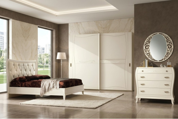 Luxe kledingkast met schuifdeuren Slaapkamerkast Kasten Hout Design