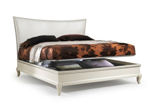 Bed Bedlade tweepersoonsbed bedframe bedden dubbel houten hotel nieuw