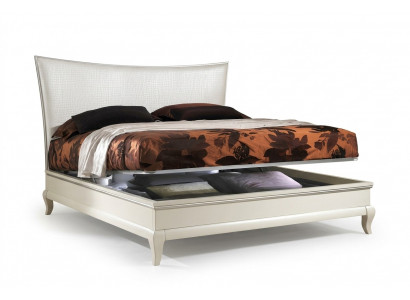 Bed Bedlade tweepersoonsbed bedframe bedden dubbel houten hotel nieuw