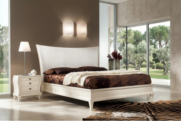 Tweepersoonsbed Bed Hotelbed Modern Bedframe Beddesign Bedframe Hout