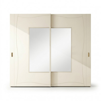 Kast Garderobe met schuifdeuren Slaapkamerkast Muur Hout Ontwerp