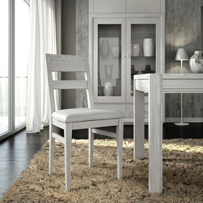 Eetkamerstoel 1-zits fauteuil Hout Luxe klasse Meubelontwerp Armstoel Hout