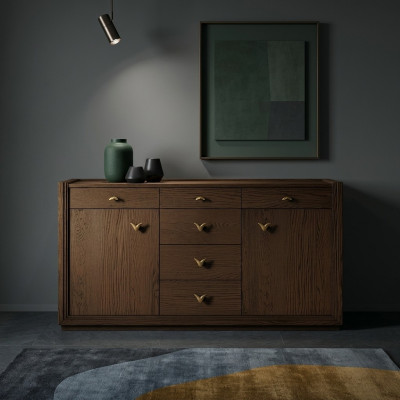 Kast Sideboard Kast Luxe ladenkast rekken meubels houten kast Italië.