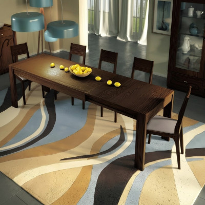 Eettafel Uittrekbare tafel Tafels Eettafels Meubels XXL Hout Ontwerp Modern Nieuw