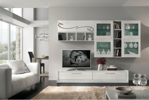 rtv Woonkamer TV wand Entertainmentunit Woonkamer meubels Woonwanden Kast Plank Luxe