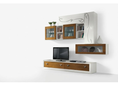 TV-wand woonkamerwand woonkamermeubelen luxe RTV woonwand kast plank