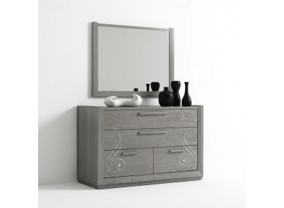 Ladenkast Spiegel Kast Luxe Ladenkast Kast Plank Console Meubelset 2-delig.