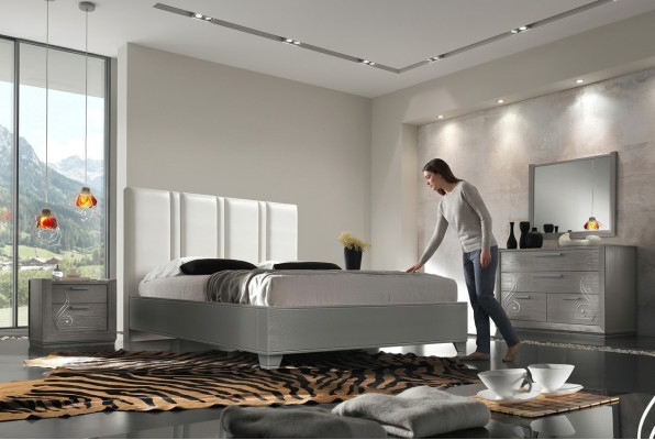Bed Dubbele bedden Modern Bedframe Bedden Dubbel Bedframe Gestoffeerd Ontwerp nieuw