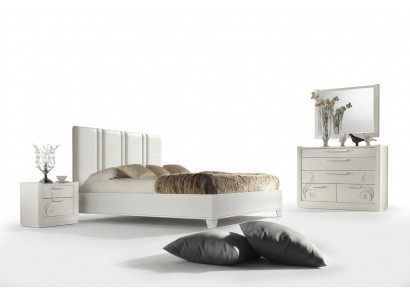 Slaapkamer Bed Nachtkastje Groep Bedden Luxe Bedframe Hout Ontwerp Set 3-delig