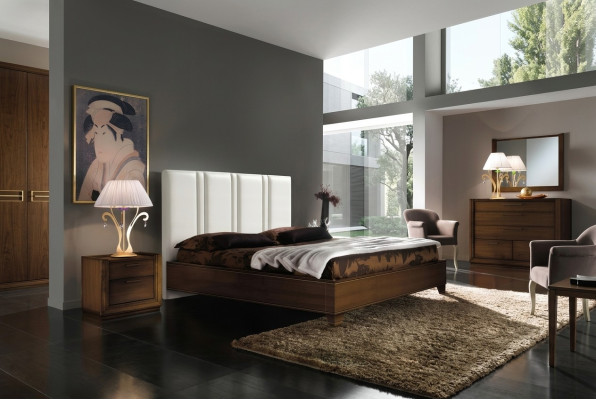 Bed - dubbele bedden - modern - bedframe - bedden - dubbel - bedframe - gestoffeerd - design - nieuw