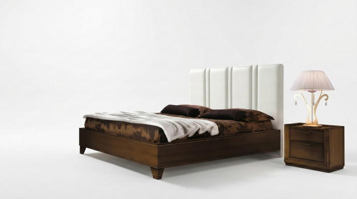 Slaapkamer Bed nachtkastje Tweepersoonsbedden Modern bedframe Beddenset 3-delig.