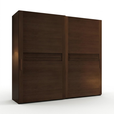 Kledingkasten Kledingkast Luxe Schuifdeur Ontwerp Hout Moderne Garderobe