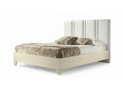 Tweepersoonsbedden Modern bedframe Bedden Bed Hout Bekleding Design Hotel Tweepersoons