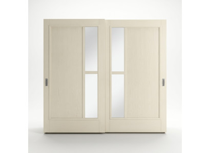 Kasten Kleding Kledingkast Kast Luxe Zweefdeurontwerp Hout Modern