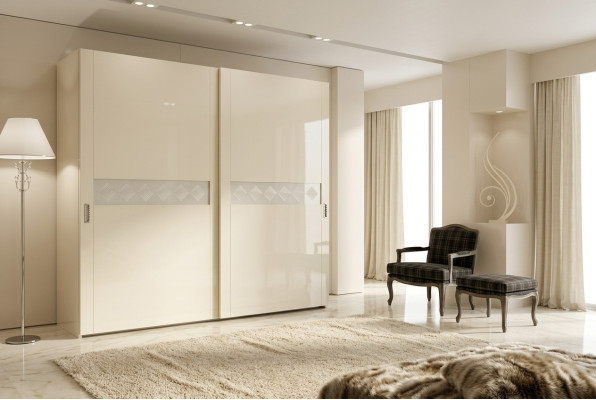 Kasten Italië kledingkast luxe kast zweefdeur ontwerp hout modern