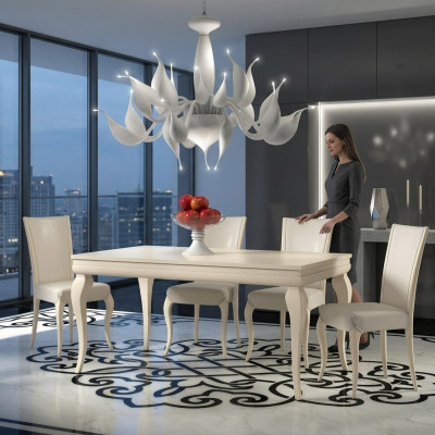Eettafel Uitschuifbaar Tafels Hout Modern Eet Eetkamer Houten Tafel Ontwerp Nieuw