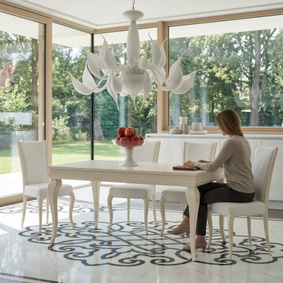 Eetkamer Eettafel Stoel Eettafel Ontwerp Groep Tafels Hout Modern Set 5-delig.