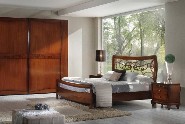 Bed Dubbel Hotel Bedden Slaapkamer Houten Bedframe Bedframes Modern Nieuw
