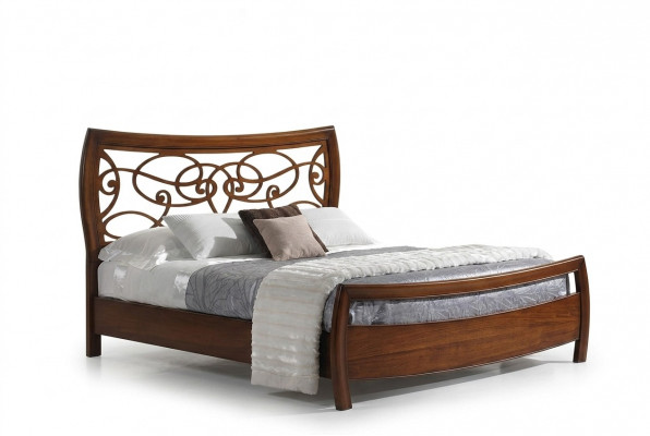 Bed Dubbel Hotel Bedden Slaapkamer Houten Bedframe Bedframes Modern Nieuw